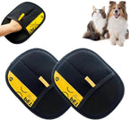 Double-Sided Pet Grooming Glove for Dogs and Cats – 1 or 2 Pack