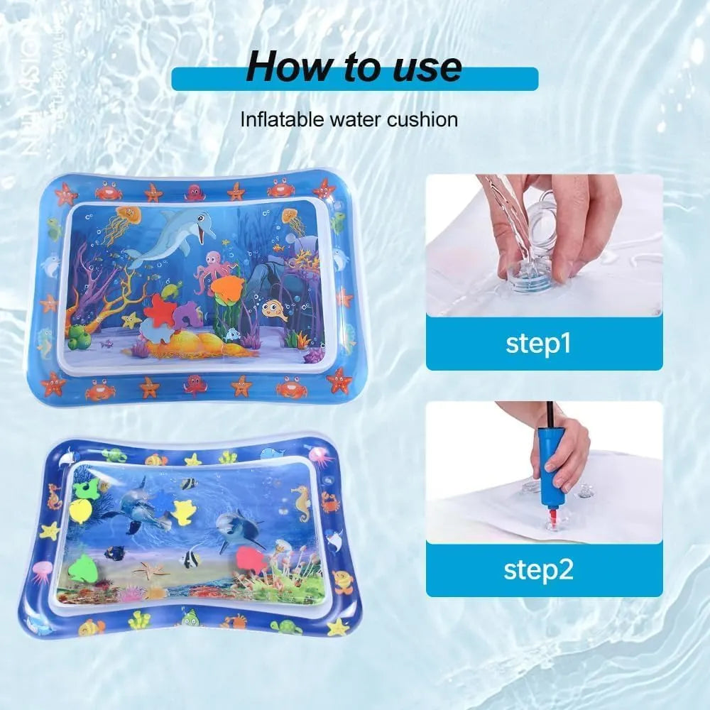Water-Filled Sensory Play Mat for Cats – 26 to 42 in