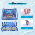 Water-Filled Sensory Play Mat for Cats – 26 to 42 in