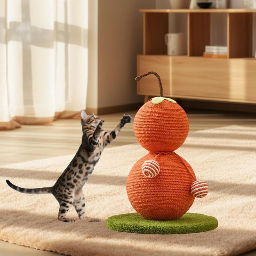 Tumbler-Style Sisal Cat Scratcher Activity Bed