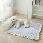 Ice-Silk Pet Cooling Mat with Pillow – 5 Styles