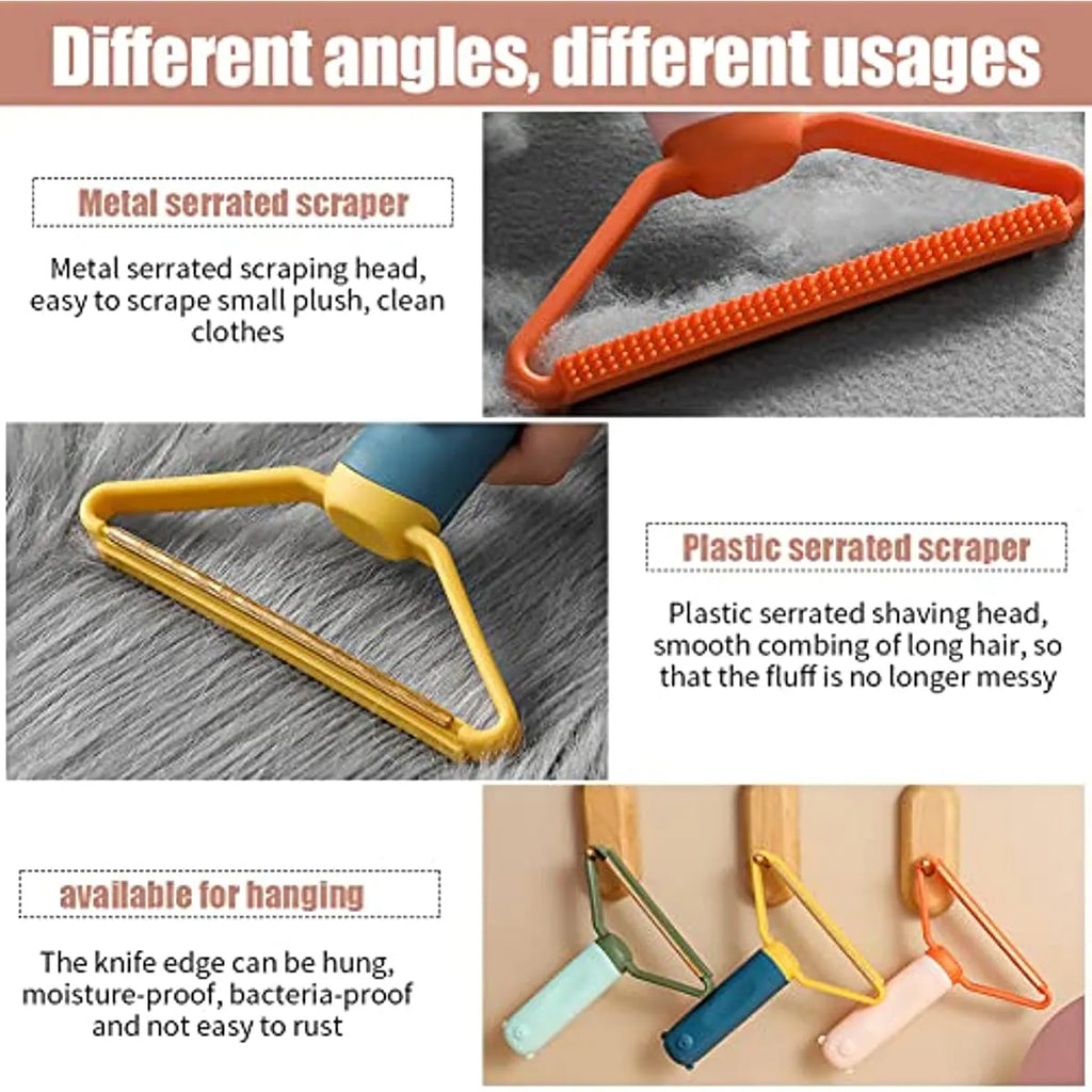 T-Shaped Pet Hair Remover for Upholstery – 3 Colors