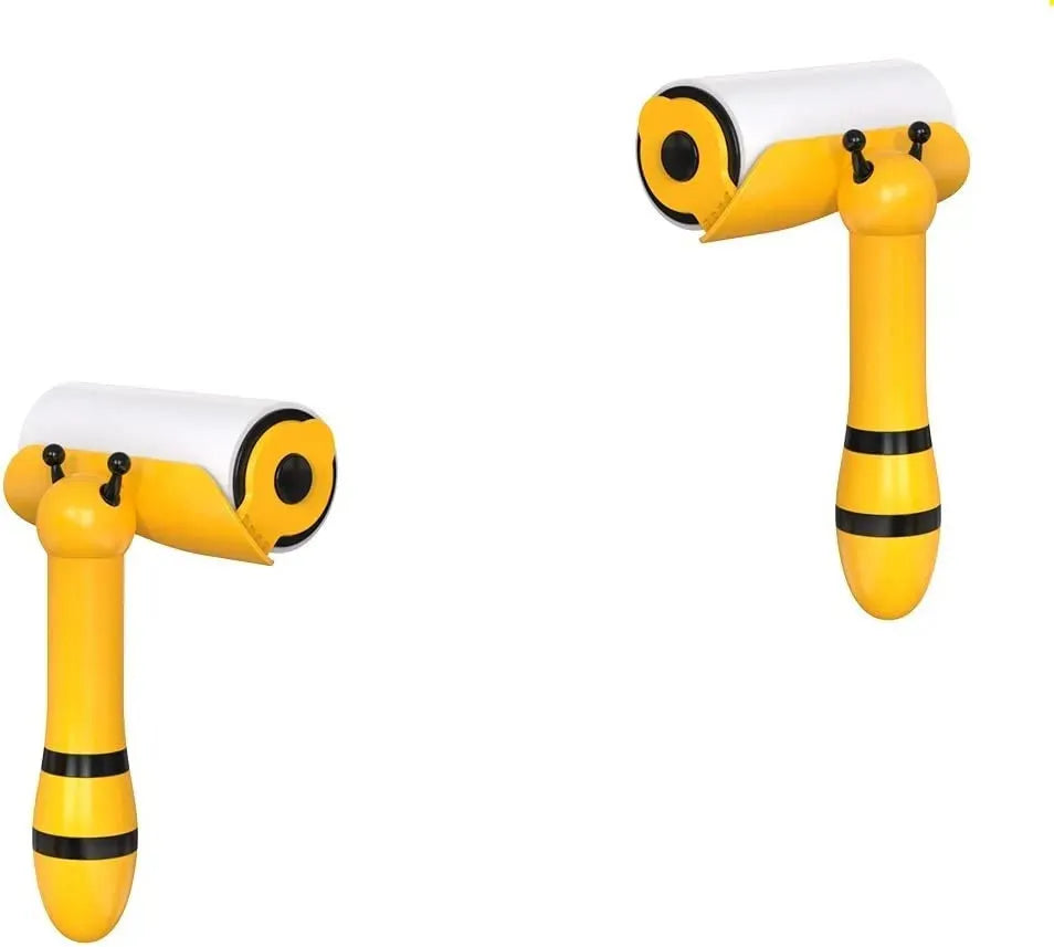 Bee-Shaped Pet Hair Lint Roller with Refill Option