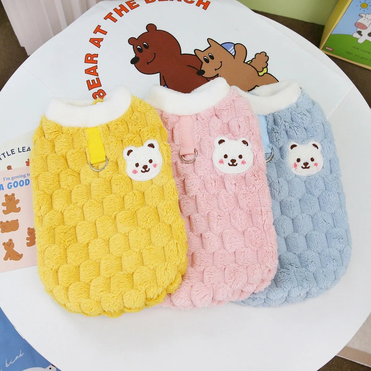 Plush Bear Cat Sweater Vest – 11 Styles, S to XXL