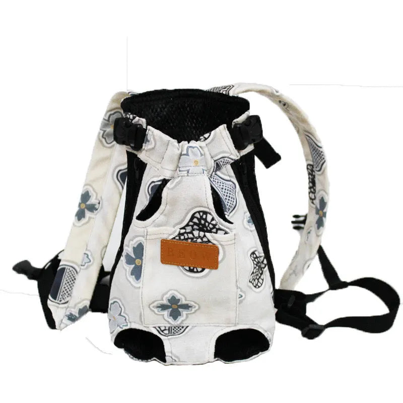 Wearable Pet Carrier Backpack for Cats & Small Dogs – 9 Styles
