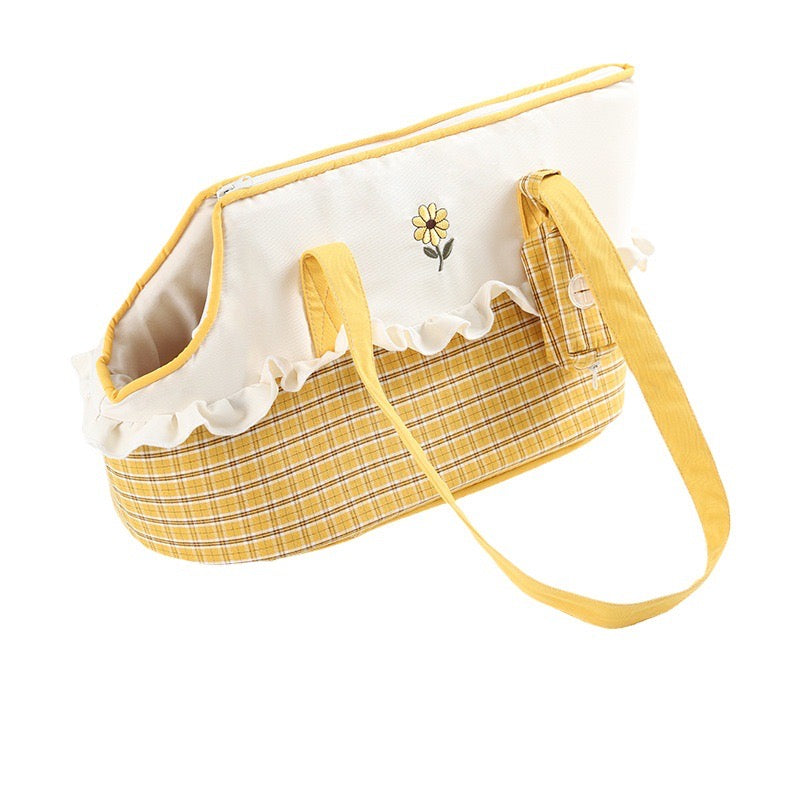 Travel Sling Carrier for Cats & Small Dogs
