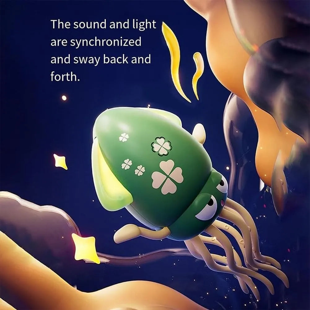 Dancing Electronic Squid Toy with Obstacle Avoidance – 3 Colors