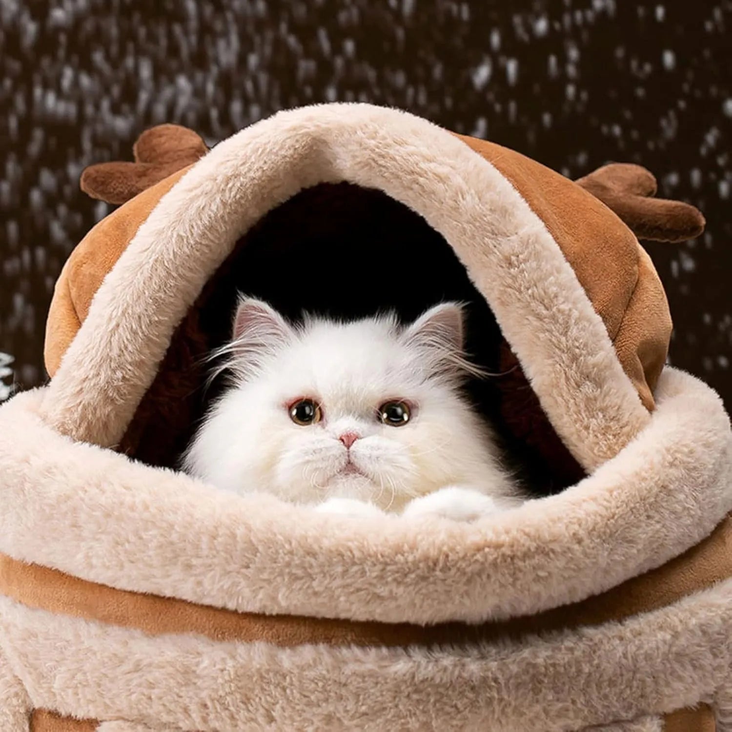 Plush Winter Pet Carrier Backpack – 6 Styles, 2 Sizes