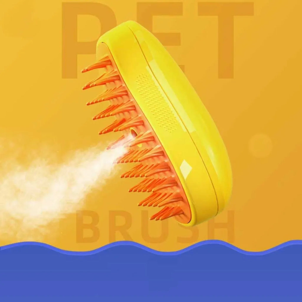 Pet Grooming Brush with Mist Reservoir – 4 Styles