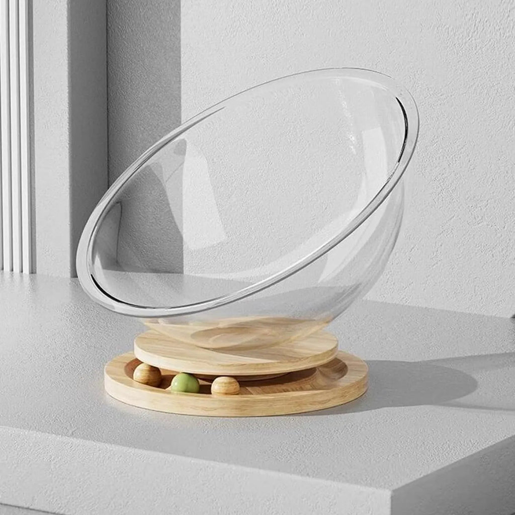 Transparent Space Capsule Cat Bed – 3 Sizes
