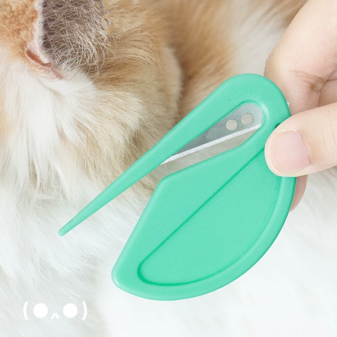 Concealed-Blade Pet Dematting and Knot Cutter – 4 Styles