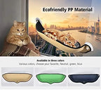 Khaki Car Window Perch Hammock for Pets
