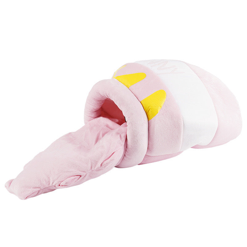 Honey Pot Cat Cave Bed with Cushion – 2 Sizes