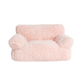 Plush Bolster Sofa Bed for Dogs and Cats – 3 Colors