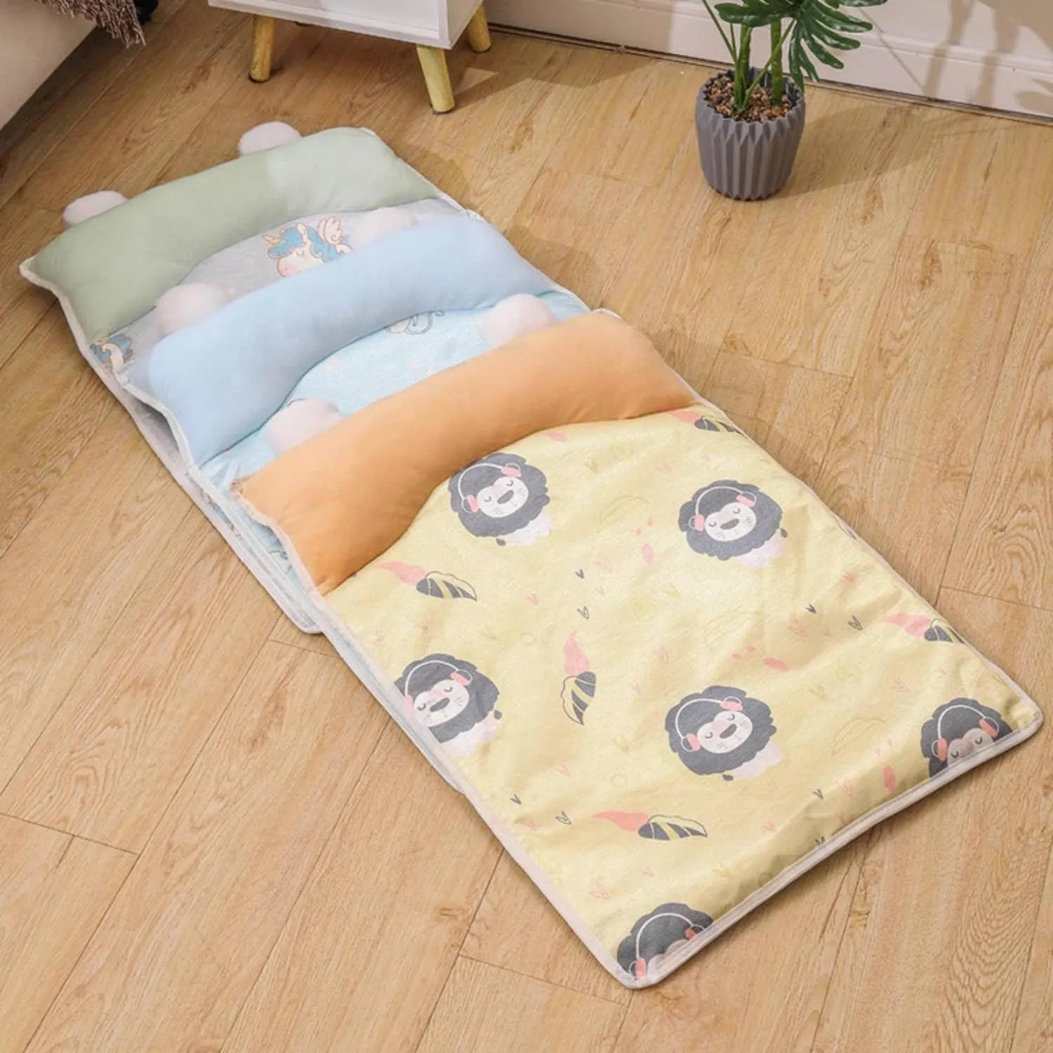 Ice-Silk Pet Cooling Mat with Pillow – 5 Styles