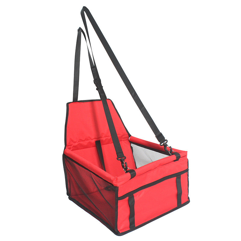 Portable Pet Car Booster Seat with Mesh Sides – 5 Styles