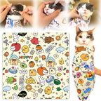 Cat Grooming Wrap for Nail Trimming – M & L, 10 Styles