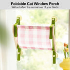 Suspended Cat Window Hammock with Adjustable Straps – 2 Colors