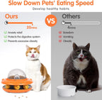 2-in-1 Cat Treat Dispenser & Track Ball Toy – 3 Colors