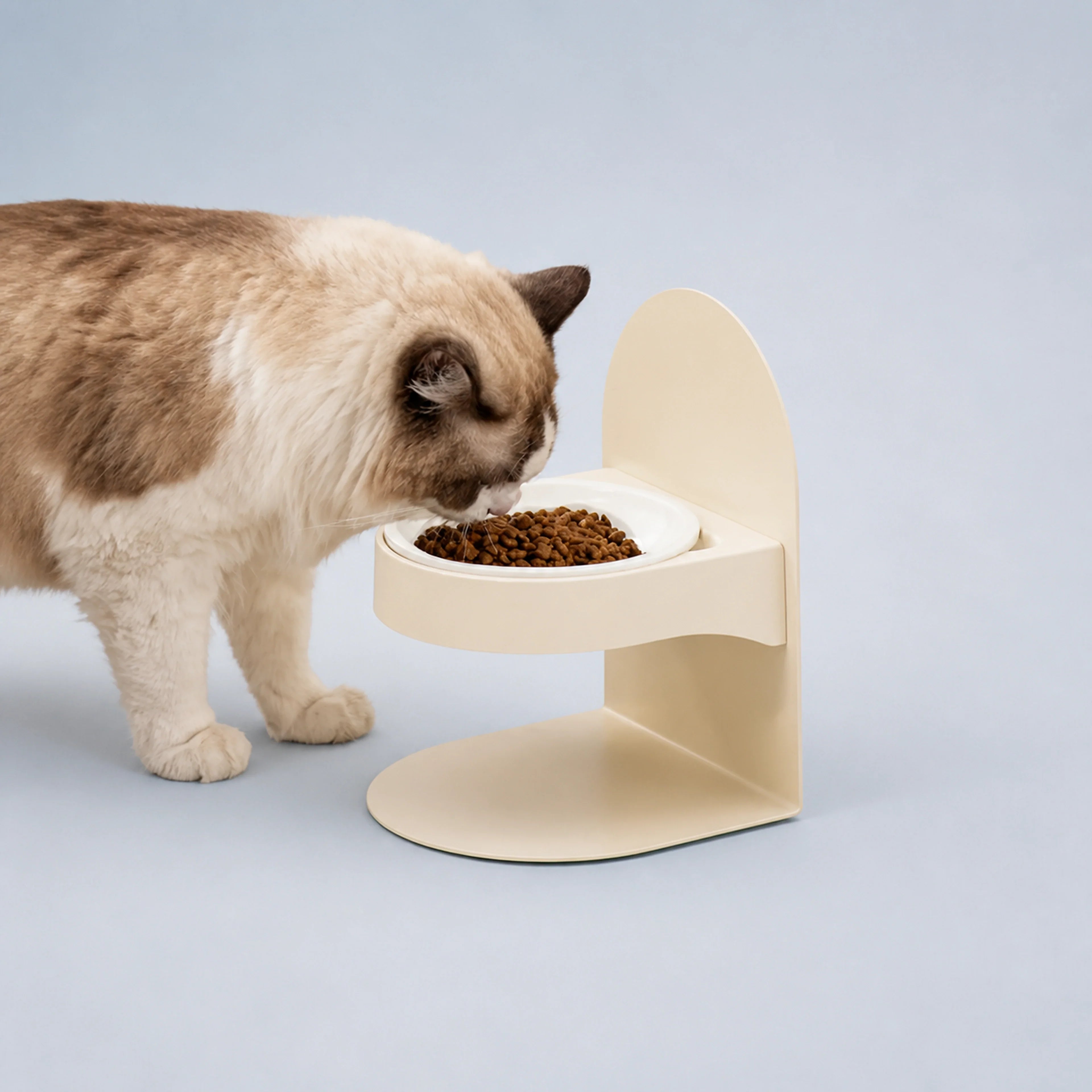 Adjustable Elevated Ceramic Cat Bowl | ALDERKIN