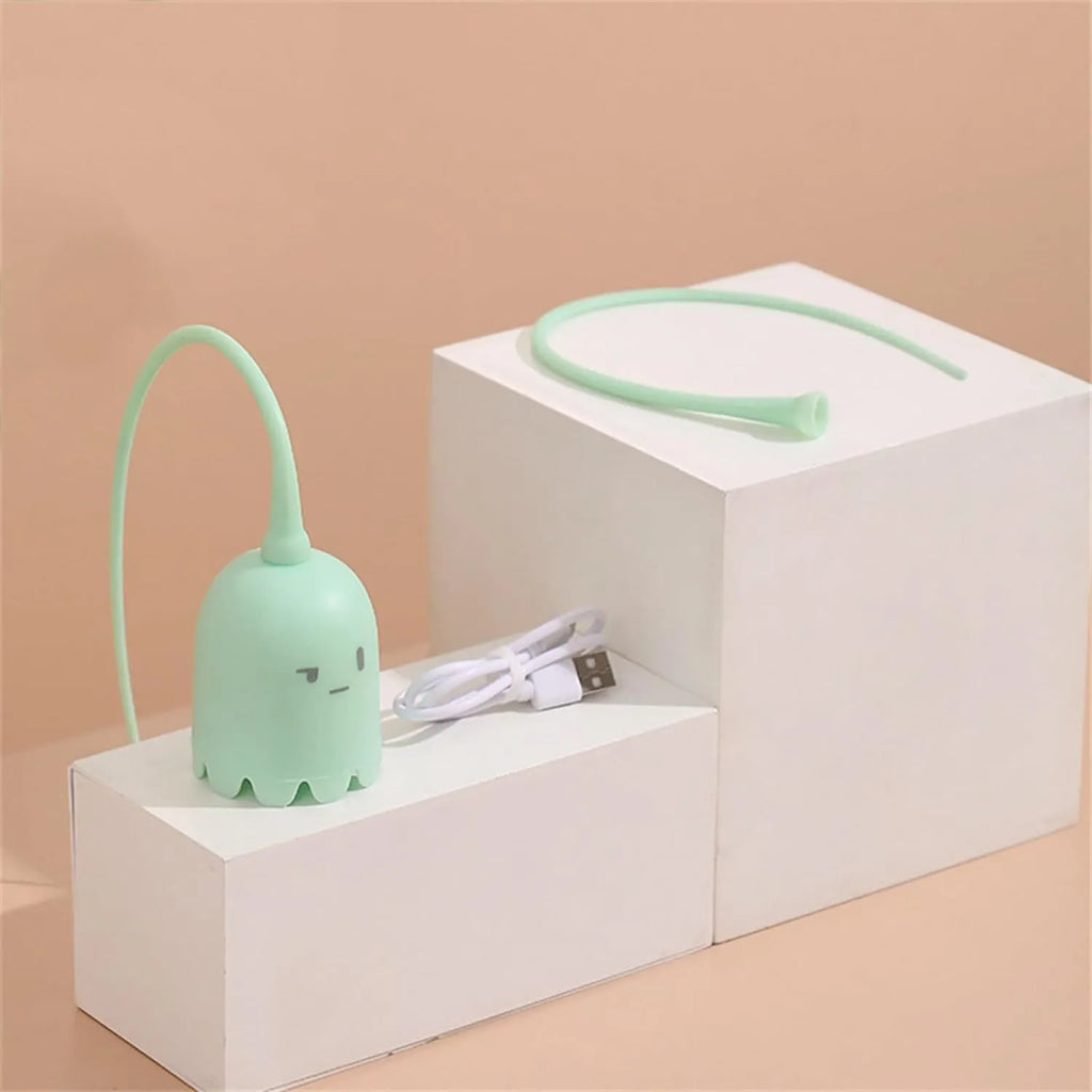 Automatic Silicone Tail Cat Teaser Toy – 2-in-1 Play
