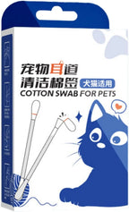 Pet Ear Cleaning Cotton Swabs.Multipurpose Ear Cleaning Cotton Swabs - 50PCS