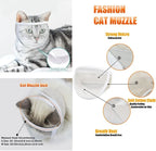 Transparent Cat Grooming Muzzle for Nail Trimming