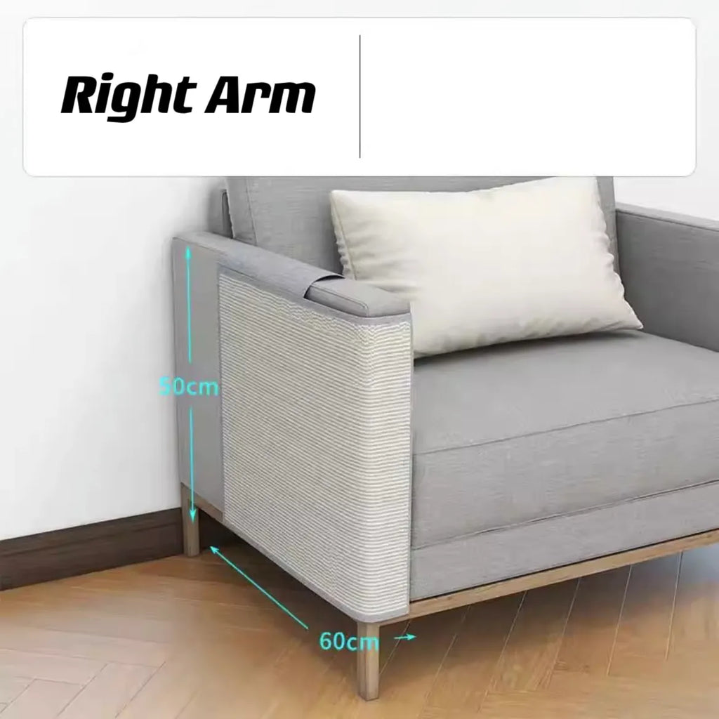 Sisal Sofa Arm Cat Scratcher Protector – Left or Right