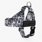 ALDERKIN adjustable dog walking harness in grey camouflage