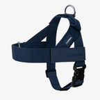 ALDERKIN adjustable dog walking harness in navy blue