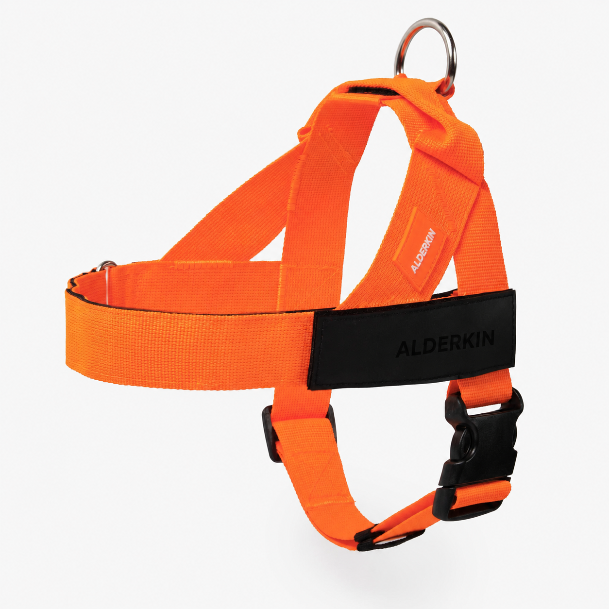 ALDERKIN adjustable dog walking harness in orange
