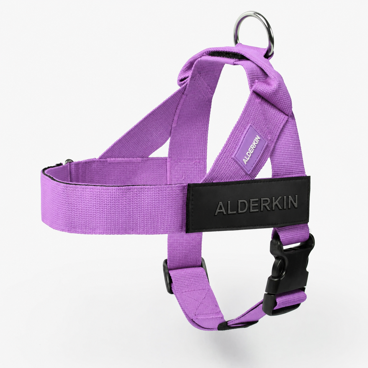 ALDERKIN adjustable dog walking harness in purple