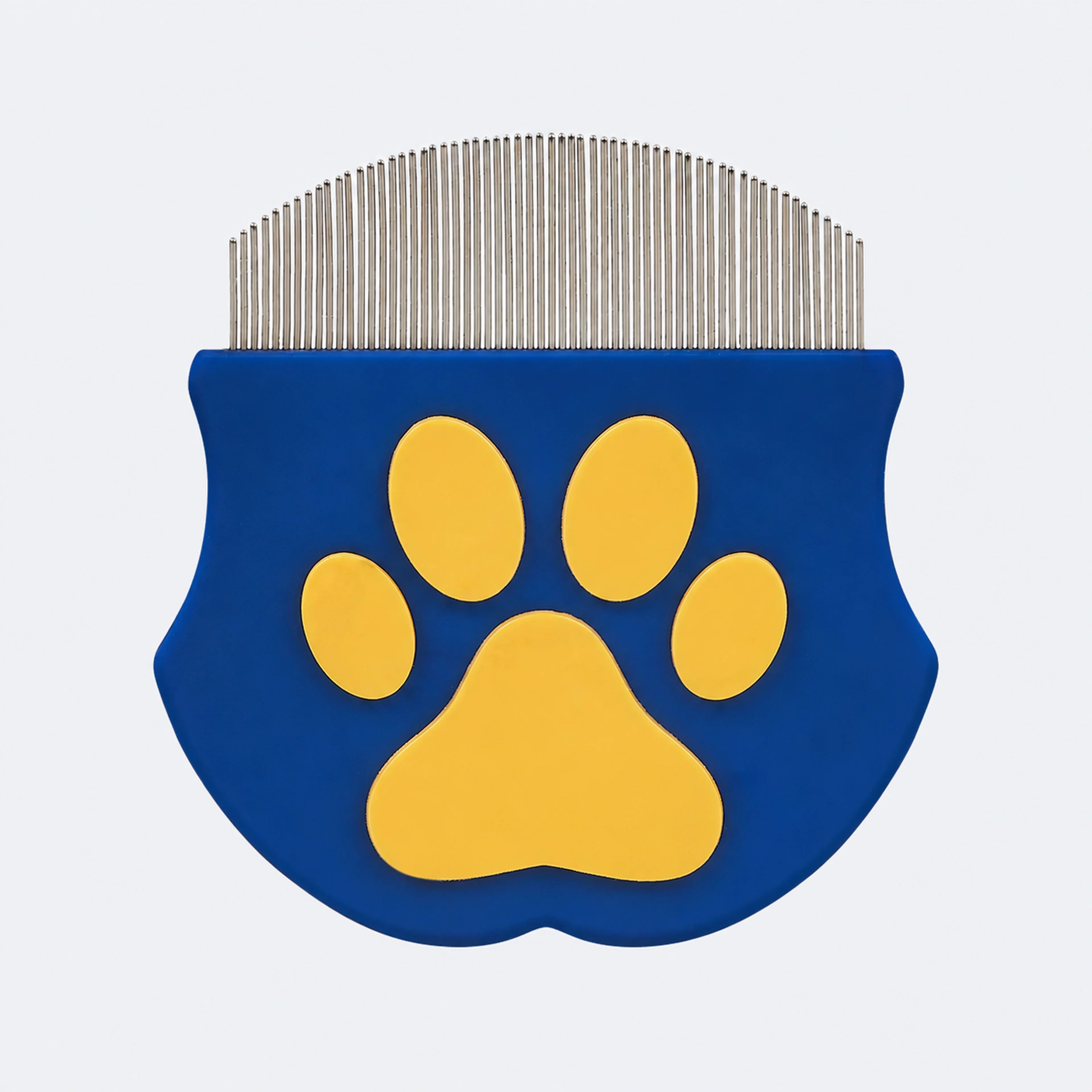 ALDERKIN gentle facial comb on a cool gray-blue background