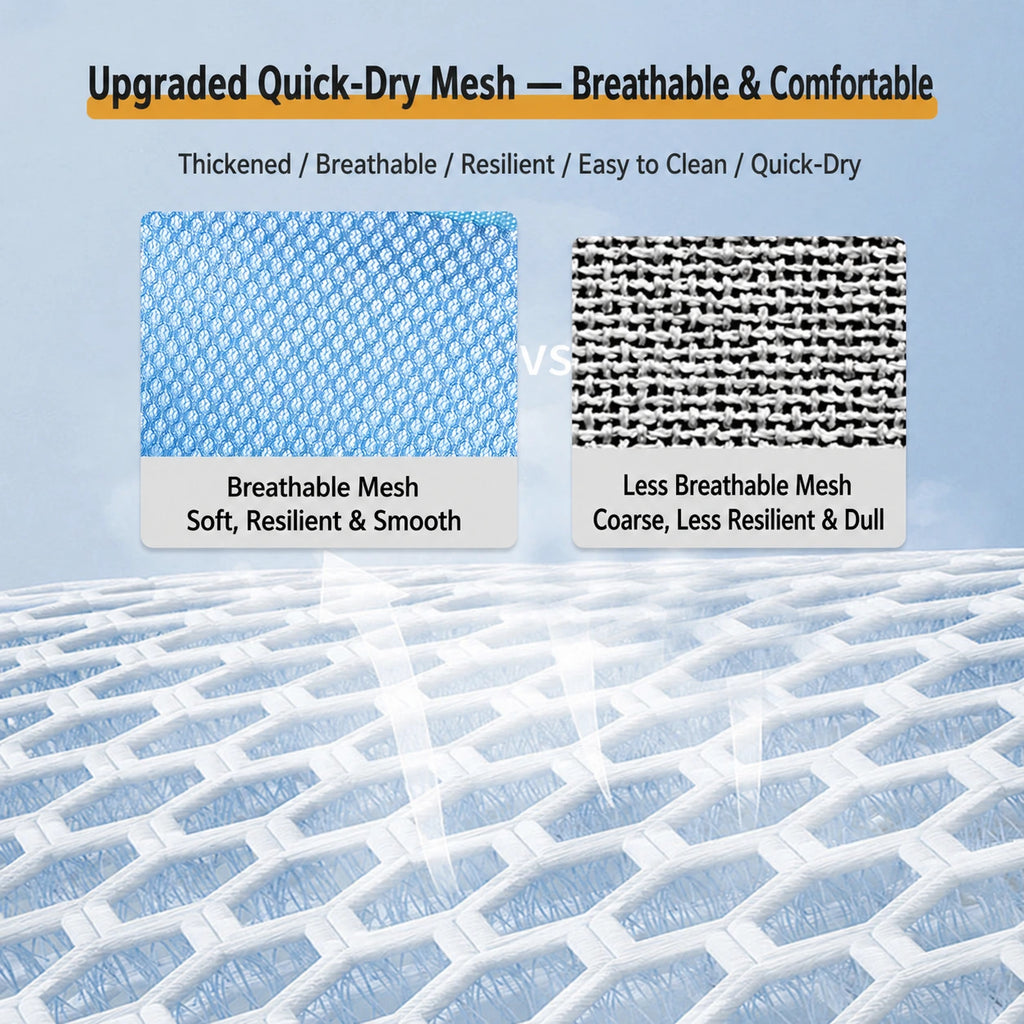 Mesh comparison for the ALDERKIN pet bathing stand