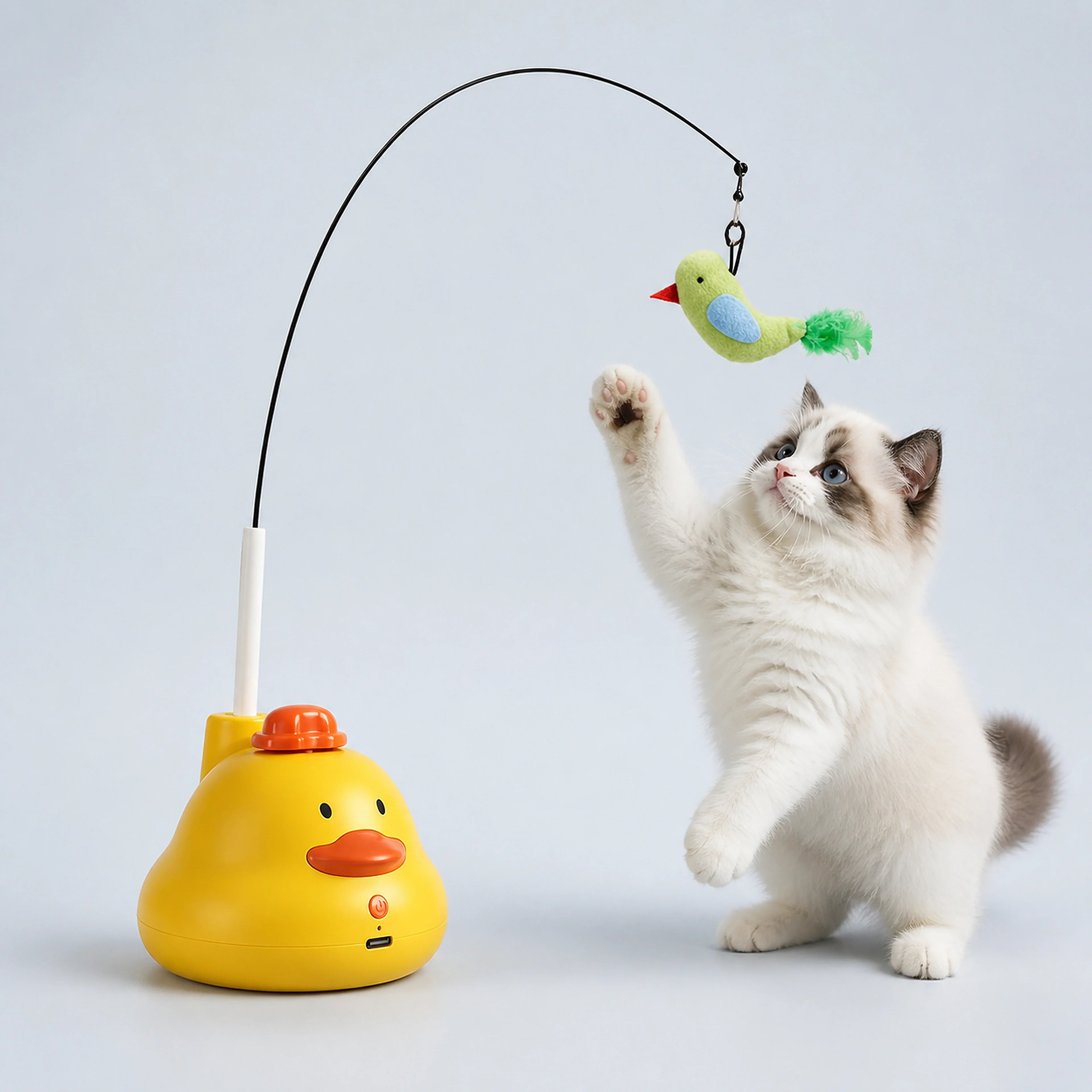 Automatic Rotating Interactive Cat Teaser Toy | ALDERKIN