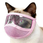 Soft Mesh Cat Grooming Headgear