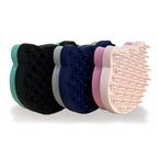 Silicone Pet Bath & Massage Brush – 3 Colors