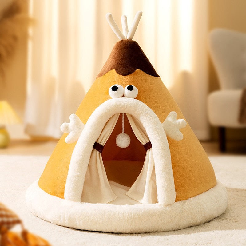 Indoor Cat Tent Nest Bed – 6 Styles & 4 Sizes