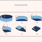 Foldable Portable Cat Litter Box – 2 Colors, 3 Sizes