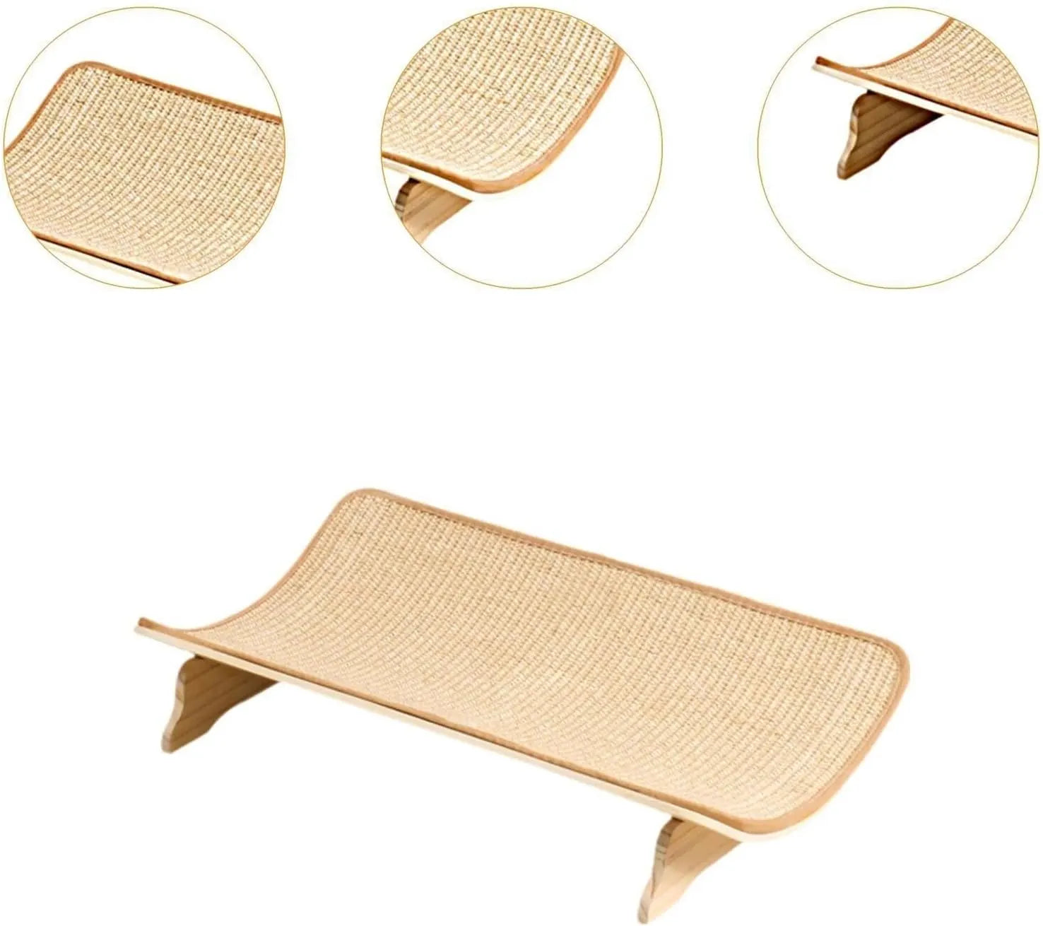 U-Shaped Cat Scratcher Lounge – 2 Styles