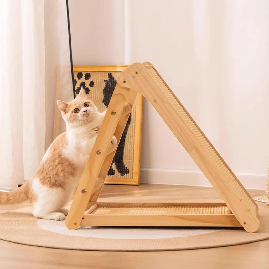 Pre-Assembled Sisal Scratching Post for Indoor Cats