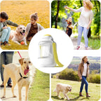 Large-Capacity Dog Travel Water Bottle with Drinking Bowl