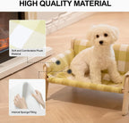 Wooden Cat Sofa Bed with Canvas Seat