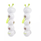Automatic Wiggling Worm Cat Toy with Feather – 1 or 2 Set
