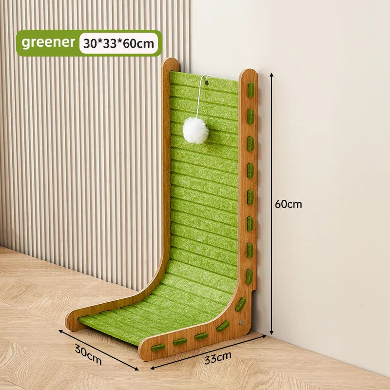A-Frame Cat Scratcher House with Ramp – Multiple Styles