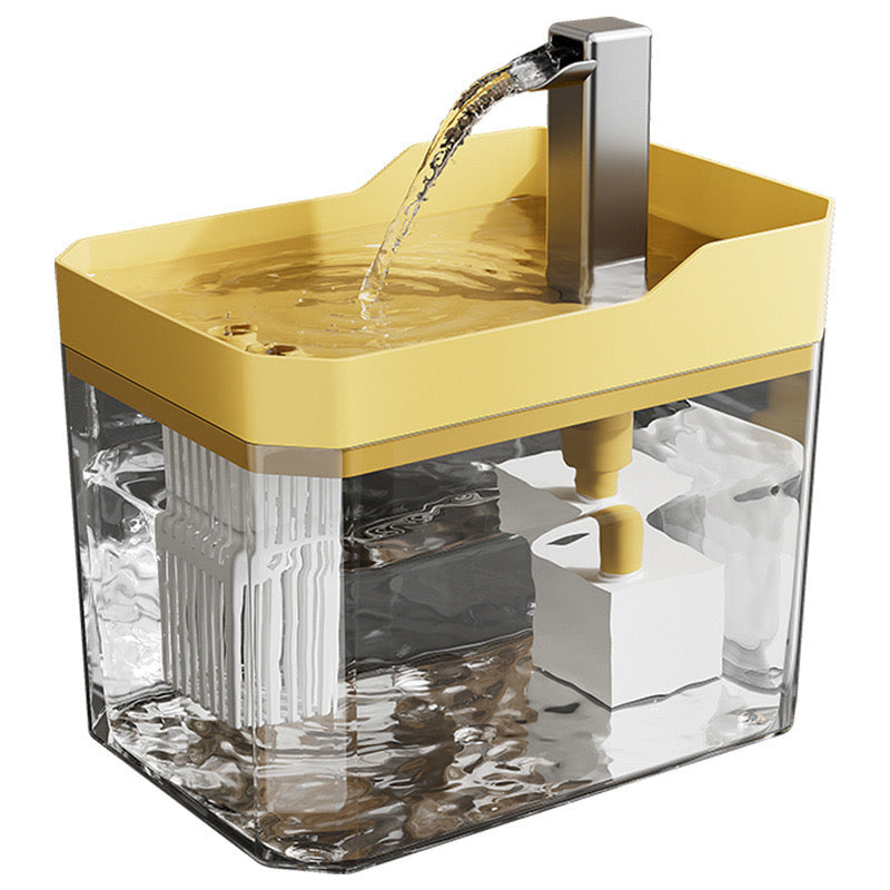 1.5 L Cat Water Fountain with Visible Reservoir – 3 Colors