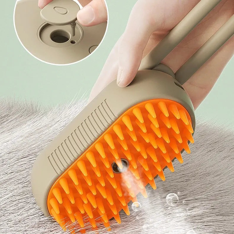 Rechargeable Pet Grooming Mist Brush – 2 Colors