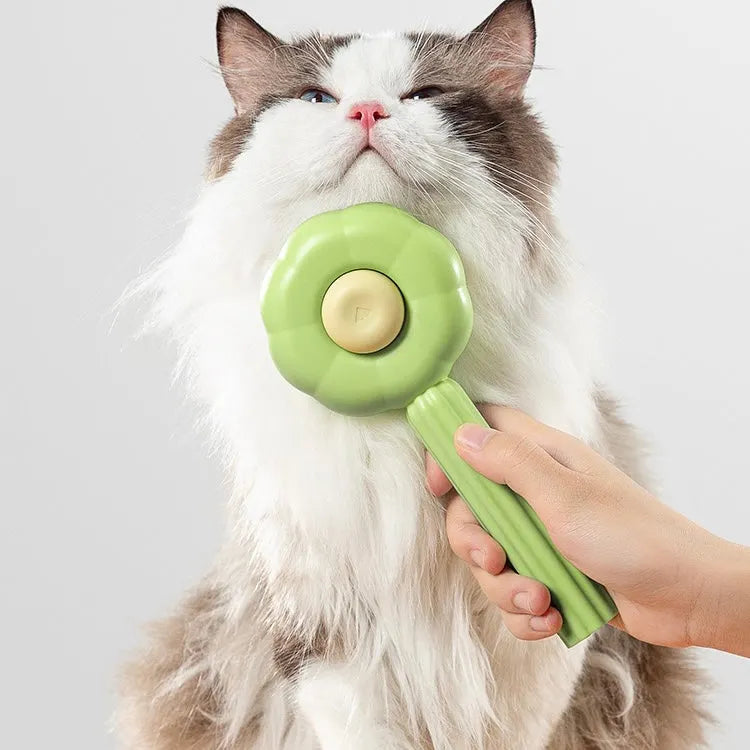 Self-Cleaning Slicker Brush for Cats & Dogs – 2 Colors