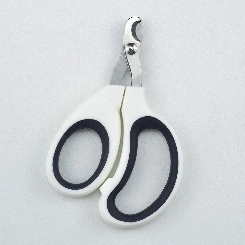 Scissor-Style Pet Nail Clippers – 7 Color Options