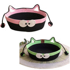 Handwoven Cotton Rope Cat Basket Bed with Teaser – 10 Designs